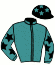Casaque de TURQUOISE VELOCITY